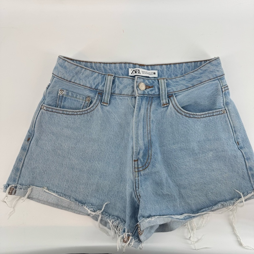 Zara Jean Blue Shorts